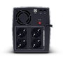 Cyberpower UT1500EG SAI Línea Interactiva - 1500VA/900W - Torre con 4 Salidas Schuko, AVR, Filtrado EMI, USB-C y USB-A, Compatible con Generador